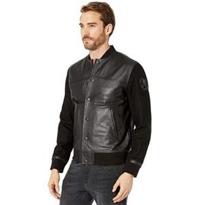 John Varvatos Star Usa Billy Leather Jacket